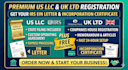 register your US llc and obtain an irs ein letter