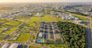 design 3d residential development,housing estate aerial master plan,revit render