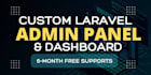 build a secure laravel admin dashboard with analytics and API integration