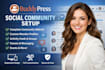 design elearning website thinkific website course pages kajabi community lms