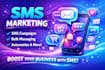 do SMS marketing, bulk SMS campaigns, and SMS blasts