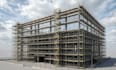 2d drawing 3d scaffolding modelling with load calculation