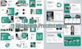 design b2b startup pitch deck, business presentation, powerpoint, canva