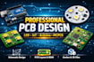design pcb led, iot solution, mcpcb, arduino uno and lighting electronic