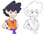 draw a stylized character illustration