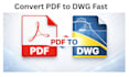 convert PDF to autocad dwg professionally