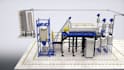 create 3d industrial machinery and mechanical animation video