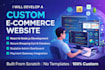 build a professional e commerce website with modern design
