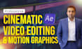 do cinematic videos and motion graphics in after effects