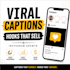 write viral instagram captions with hooks