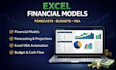 build excel financial models vba forecasting projections budget spreadsheet