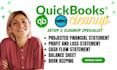 cleanup setup fix quickbooks online reconciliation setup quickbooks specialist