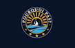 design awesome sailboat lettering logo