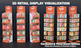 do 3d retail display visualization