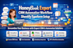 honeybook expert CRM automation workflow sheetify typeform CRM setup