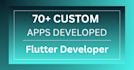 be your expert flutter developer for mobile app development
