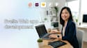 create your landing page using svelte