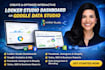 create and optimize interactive looker studio dashboard or google data studio