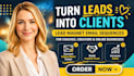 write lead magnet email sequences that convert