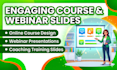 online course webinar presentation, coaching training slides presentation