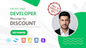 build a modern react website with tailwind CSS