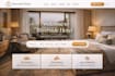 design squarespace hotel website accommodation website room booking website