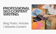 write SEO blog posts, website content, and engaging articles
