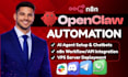 build a personal ai second brain and assistant or chatbot with openclaw and n8n
