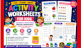 create activity worksheets books  for kids