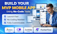 build your mvp mobile app with no code tools like adalo glide bubble flutterflow