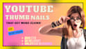 design CTR boosting youtube thumbnail in 3hrs