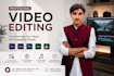 do professional video editing