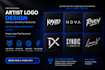 do your professional artist logo