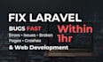 fix bugs and errors in your PHP laravel website within 24 hours