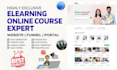 build kajabi online course website elearning thinkific course education website