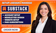 setup substack account substack newsletter design substack beehiiv newsletter