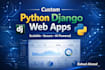 develop custom python django web applications and ai integrations