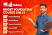 promote elearning udemy course udemy course promotion udemy sales online course