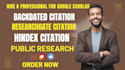 increase your google scholar citation in backdated, hindex and reseacrhgate