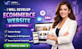 develop ecommerce website by woocommerce
