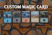 create a high quality custom art magic the gathering card