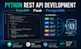 build a secure rest api in python with fastapi flask and postgresql