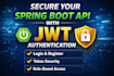 add jwt authentication to your existing spring boot project