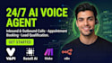 build ai voice agent for and appointment booking, lead gen using vapi, retell ai