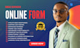 create  online forms, surveys, jotform, google form , type form with automation