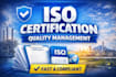 guide you for iso certification and compliance documentation