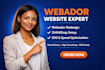 build webador website design, webador website redesign hostinger website design