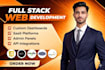 build full stack web app, HR portals and business dashboards