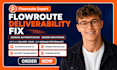 fix flowroute deliverability domain authentication sender reputation