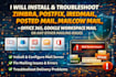 setup, fix, troubleshoot office 365, g suite, zoho, postfix, zimbra, iredmail